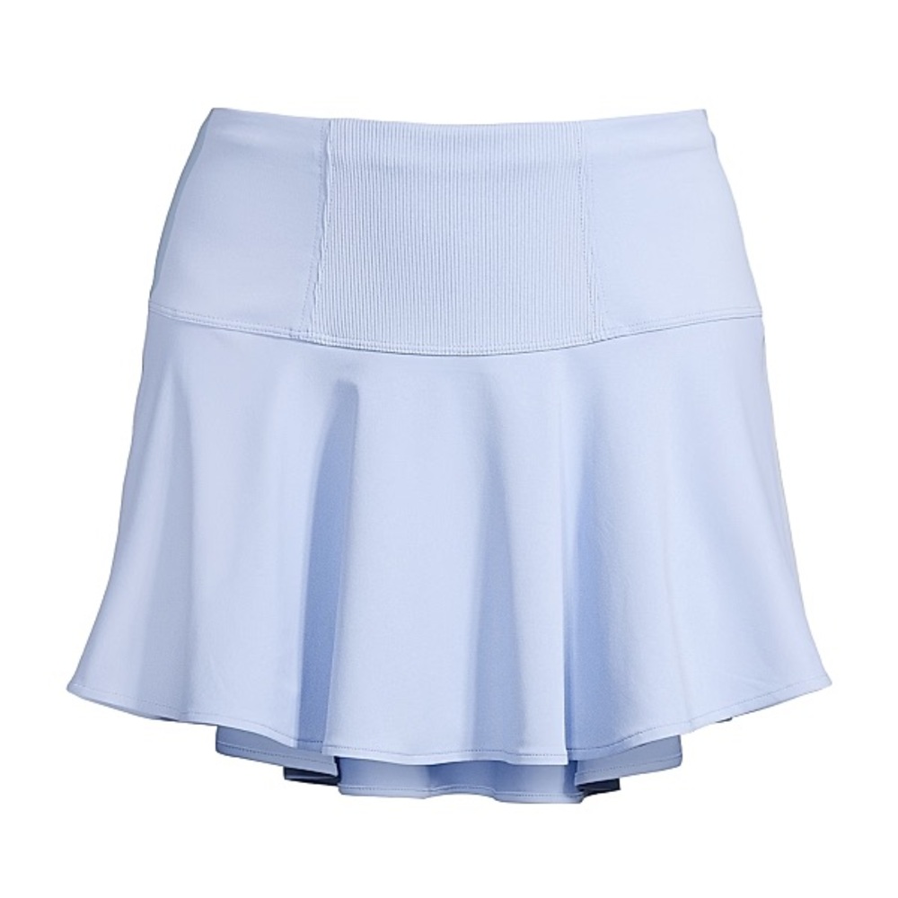 Lucky in Love Blue Mini Skater Skirt
